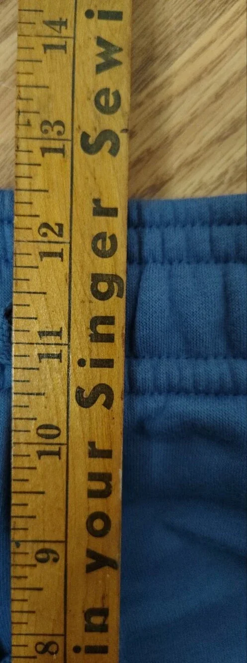 Champion Sweatpants Blue with Pockets and Drawstring Size Large